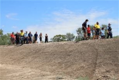 Walgett Levee Bank Walk