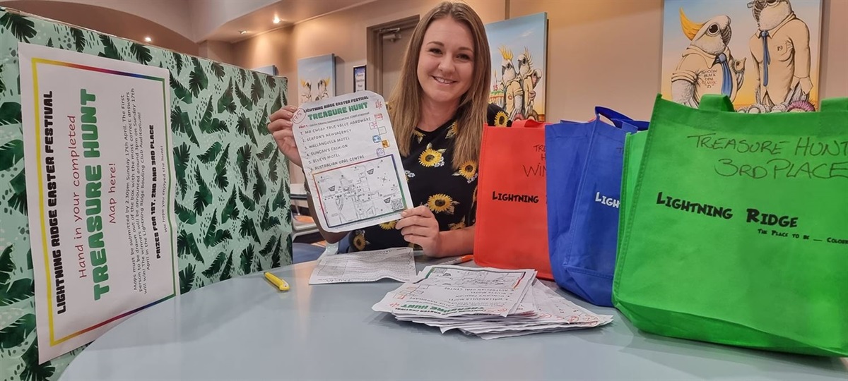 Lightning Ridge Easter Festival 2023 Treasure Hunt Lightning Ridge Region